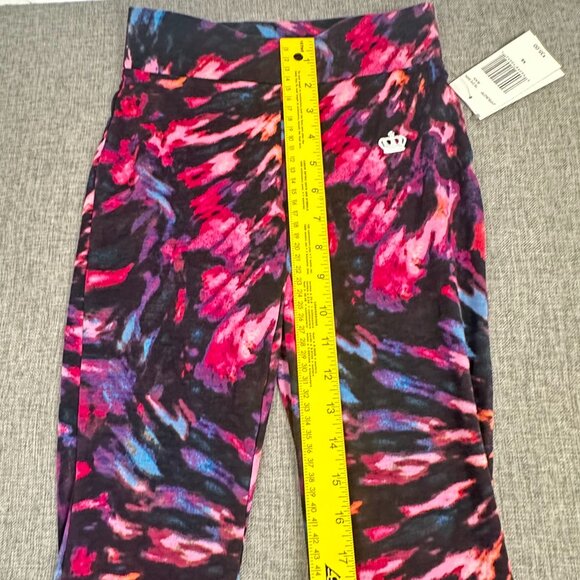 NEW Juicy Couture Leggings Tie Dye Swirl XS $35 Tights Skinny Slim Pants Stretch - Picture 7 of 13